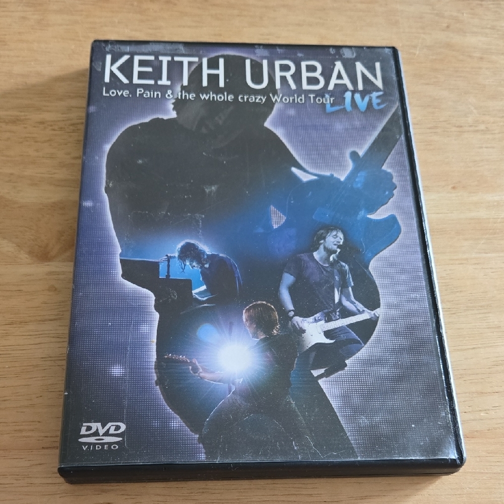 Keith Urban: Love, Pain & The Whole Crazy World Tour Live DVD